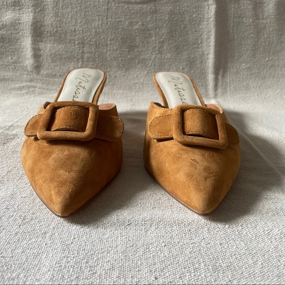 NWT MATISSE BROWN SUEDE MULE - Picture 3 of 8